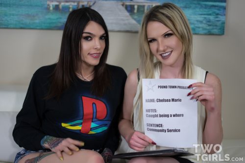 Community Service – Kayleigh Coxx & Chelsea Marie