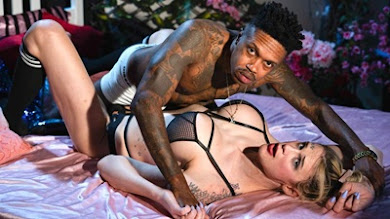 Blonde Trans Eats Big Chocolate Phallus – Aphrodite Adams